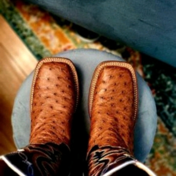 Authentic Justin Western Boots. Quill Leather - Picture 3 of 6